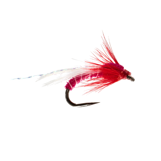 Adult Blood Red Buzzer Barbless