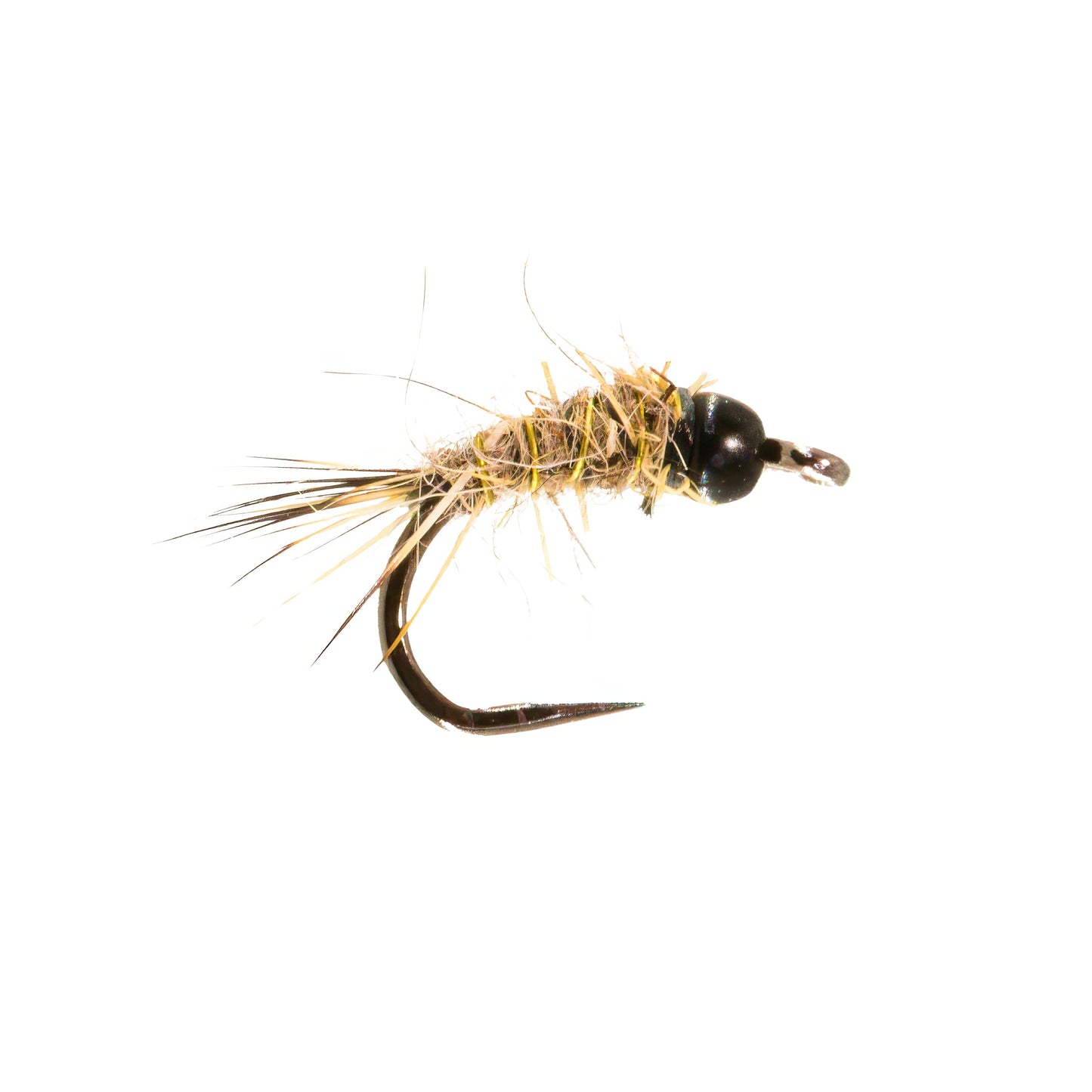 Tungsten Hare’s Ear Micro Nymph – Size 20
