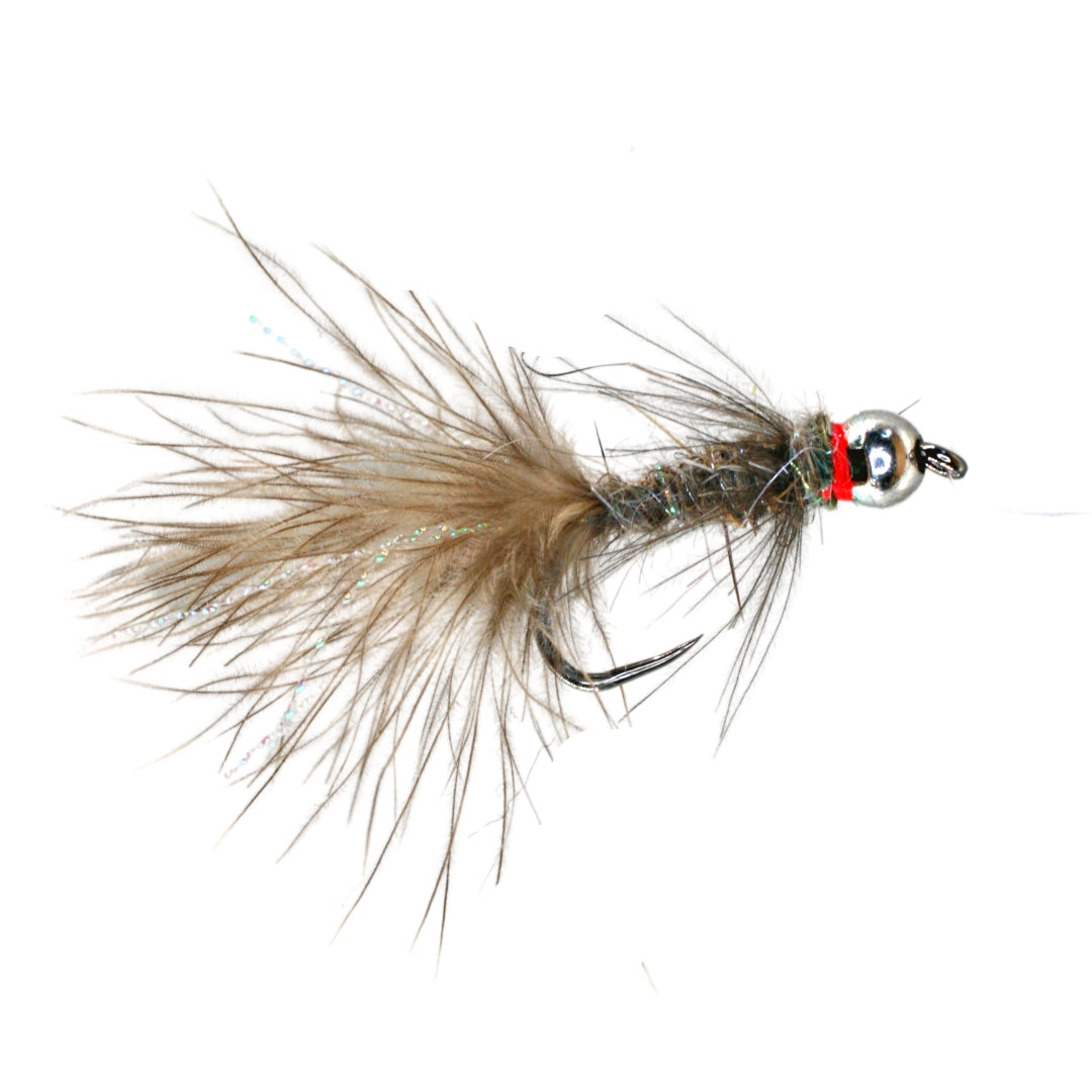 Tungsten River Streamer - Barred Fry Barbless