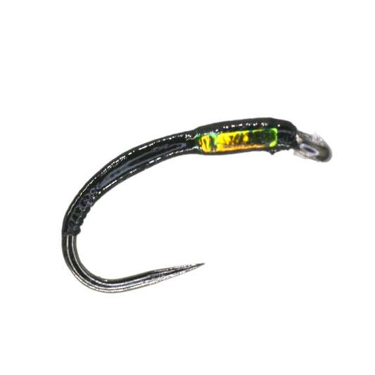 Black Pearl Epoxy Buzzer Barbless (Size 12)