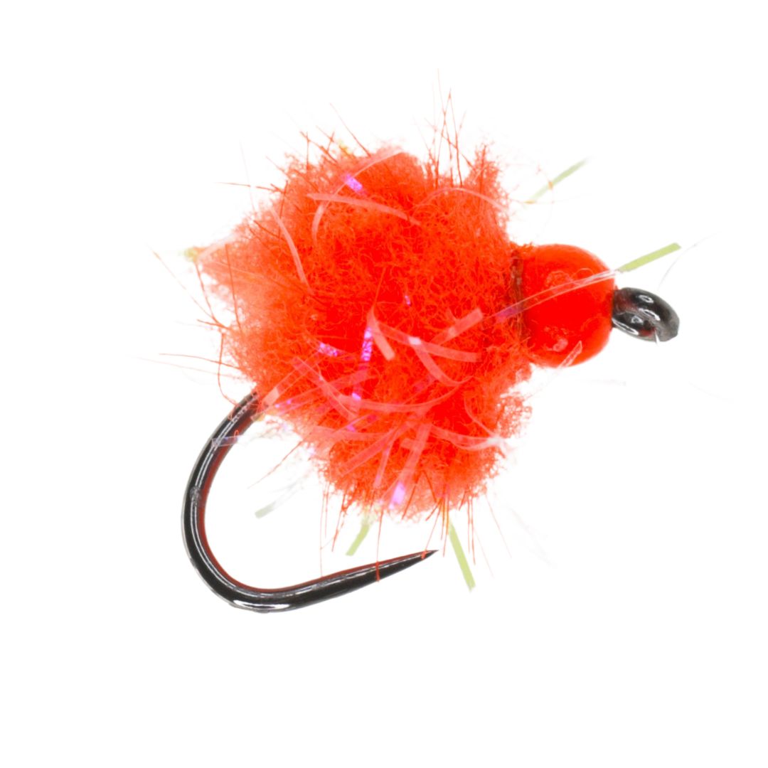 Eggstatic Egg Fire Orange (Size 10 Barbless)