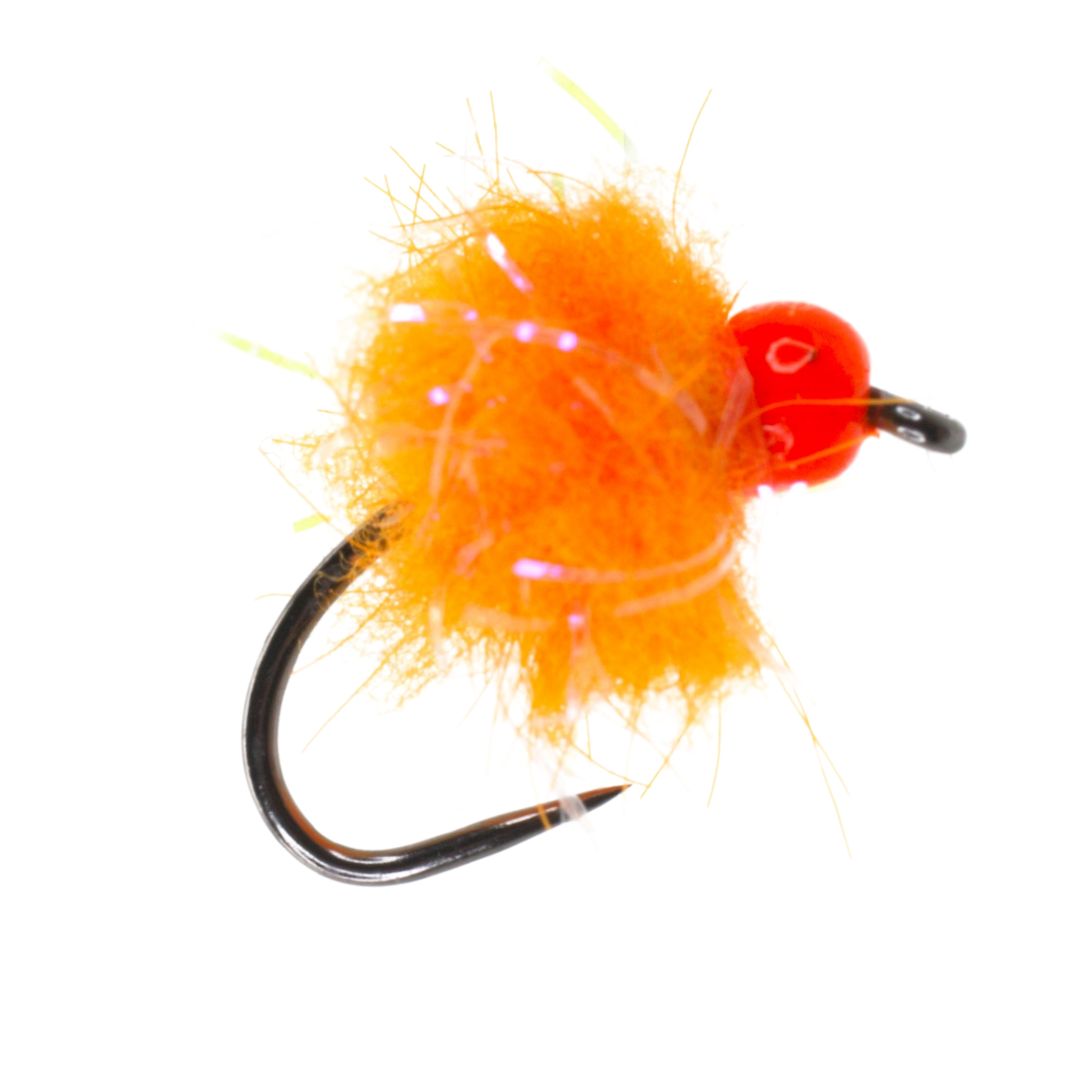 Eggstatic Egg Salmon Orange (Size 10 Barbless)