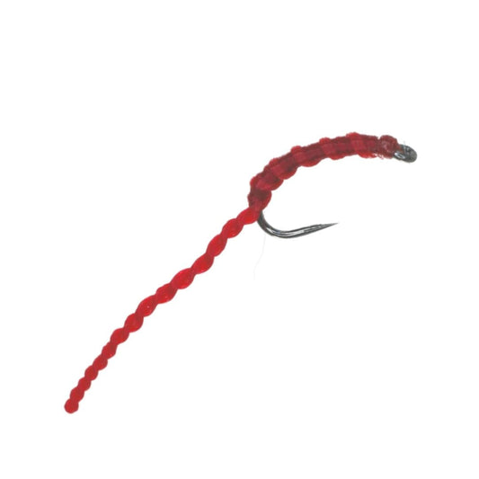 Bloodworm Flexi Floss Barbless (Size 12)