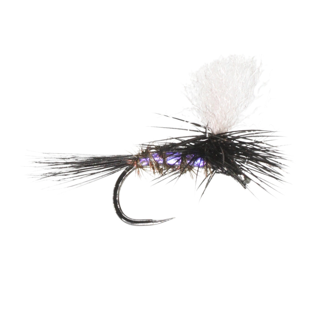 Barbless Skinny Black Gnat Size 14
